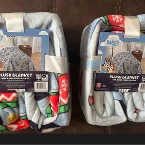 Bluey Plush Blanket - Multicolor